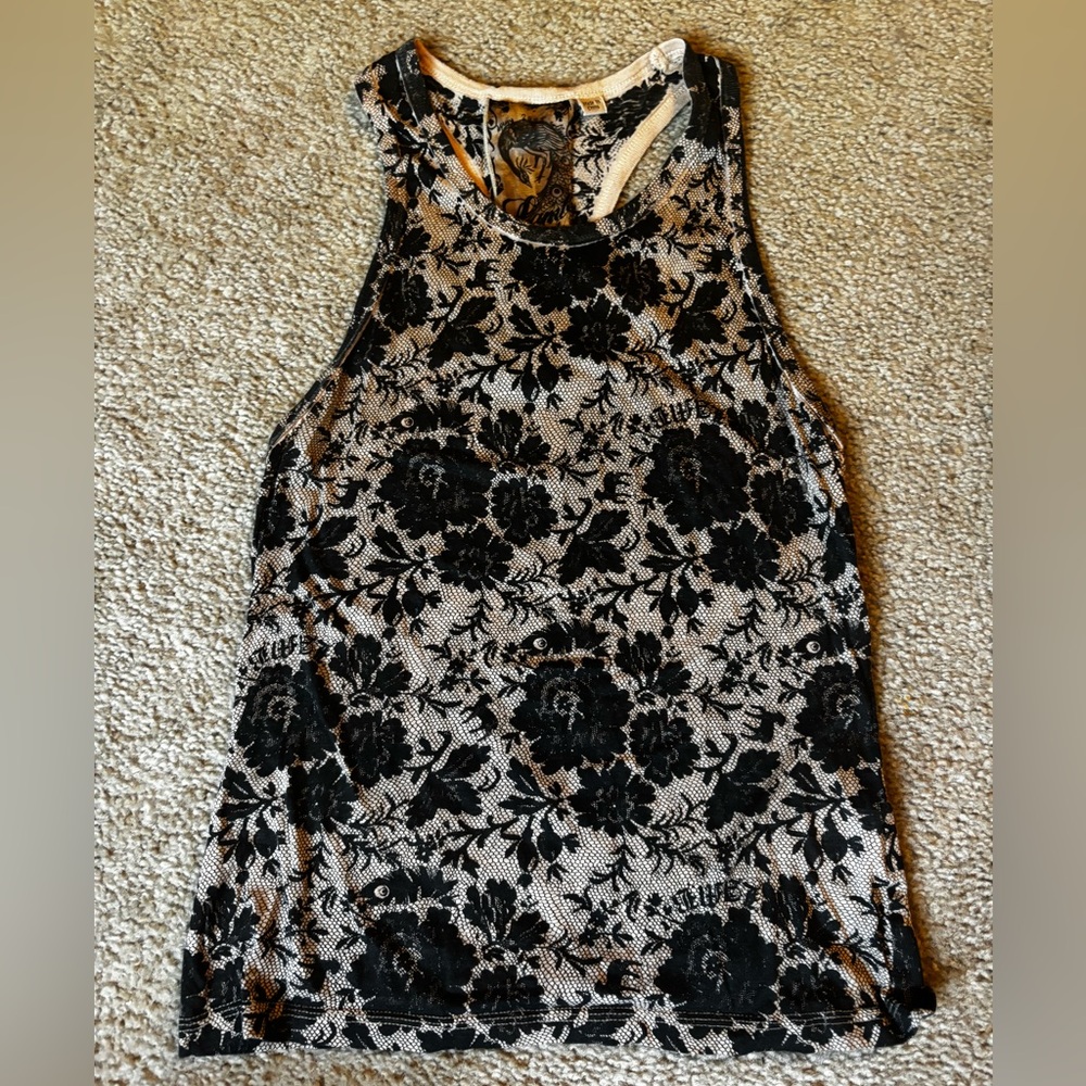 L.A.M.B racer back tank. Boudoir Collection. Spring 2005.